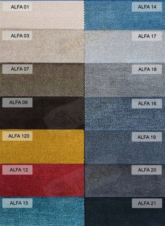 fotel uszak Hornel + pufa (tkanina Spark 15) Rodzaj uszak