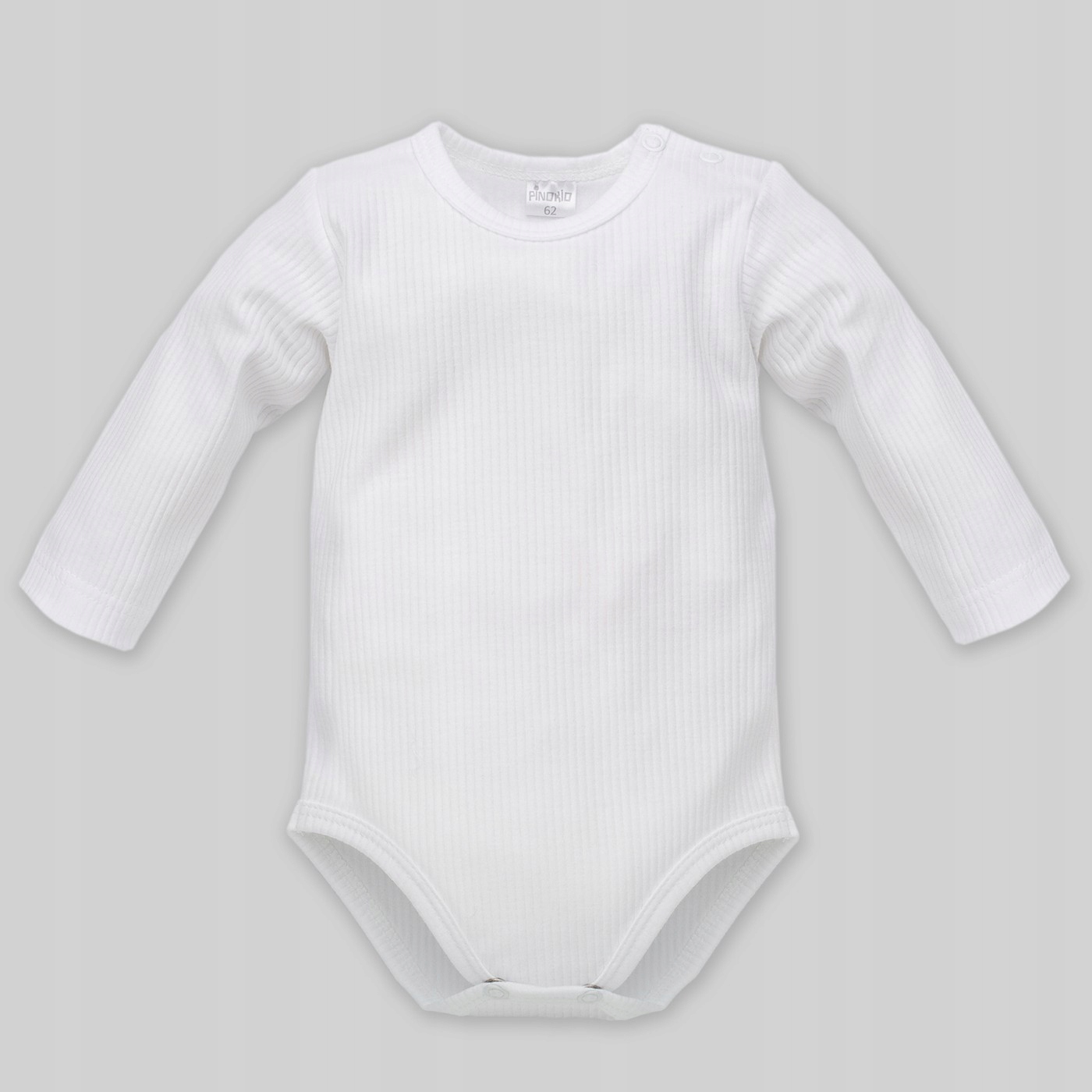 Body bebe Pinocchio alb MANECA LUNGA 86 Cantitate in oferta 1 buc.