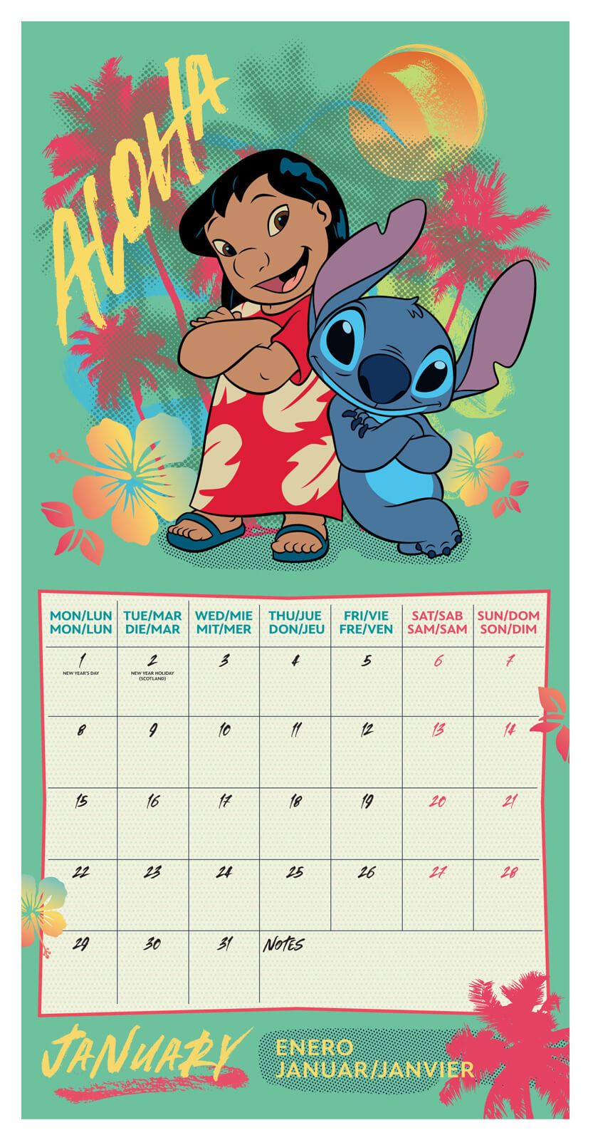 calendario 2024 🤙🏻  Stitch drawing, Lilo and stitch drawings, Lilo and  stitch