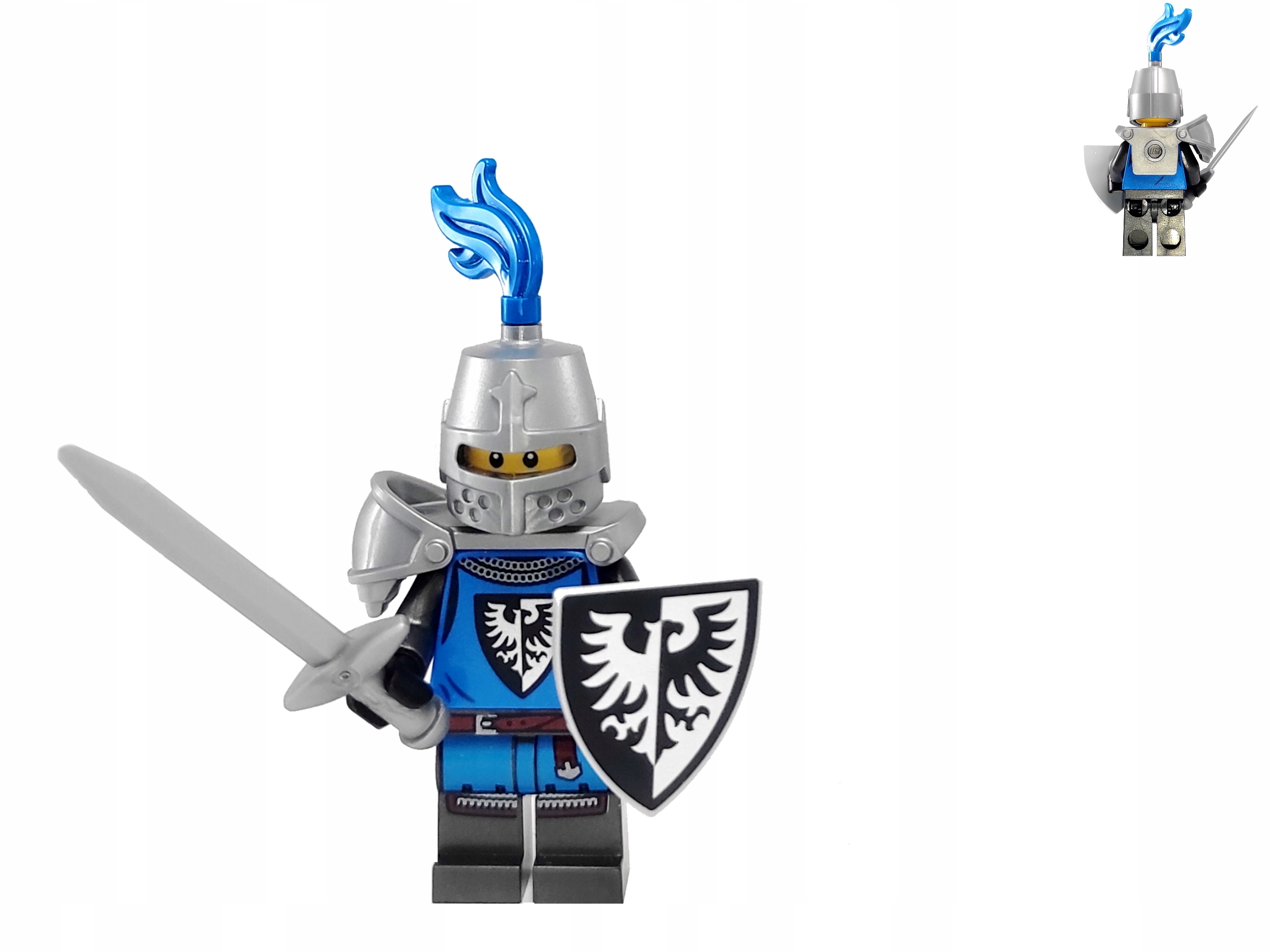 

Lego Castle Rycerz Black Falcon wyposażenie