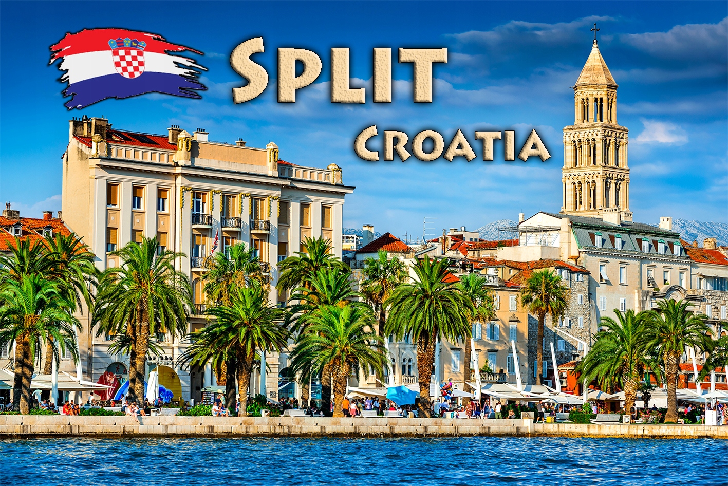

Magnesy na lodówkę miasta - Split
