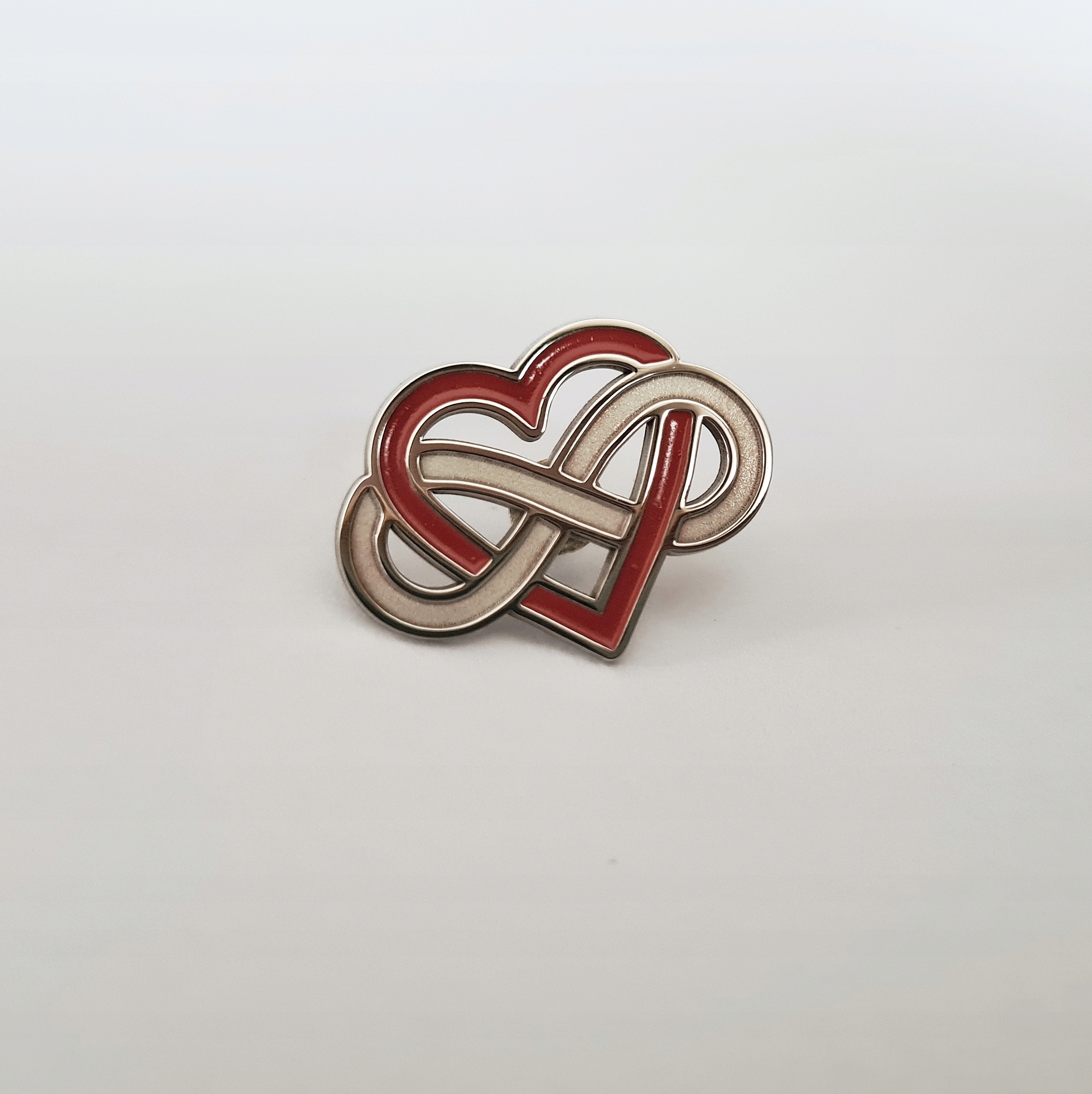 

Pin Przypinka Serce i Znak Nieskończoności