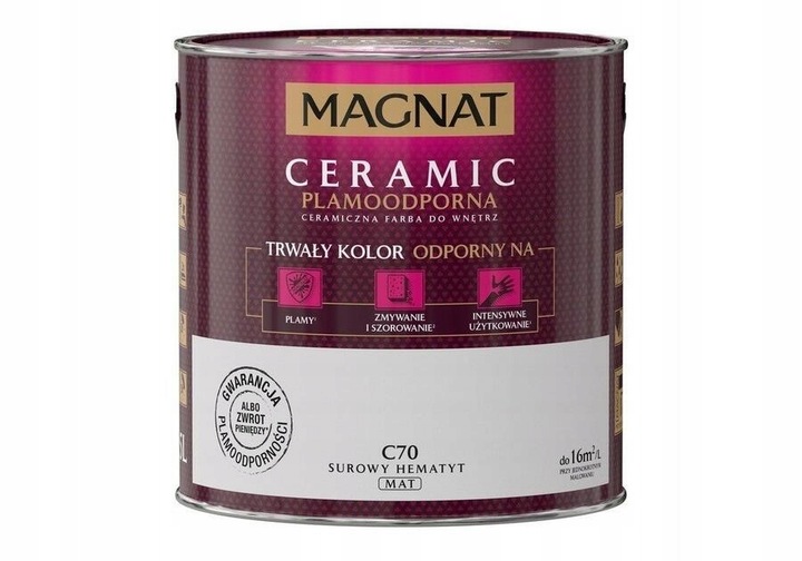 

Farba Magnat Ceramic 2,5L C70