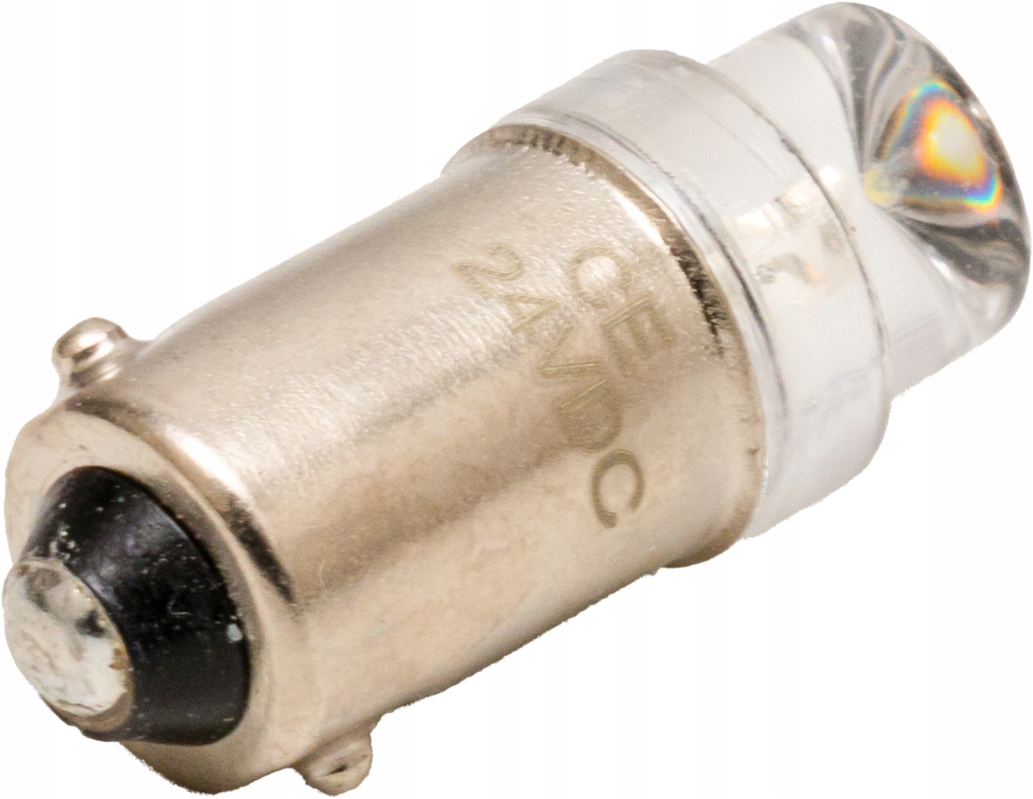 BA9S Żarówka T4W 24V Led Biała Dioda Flux