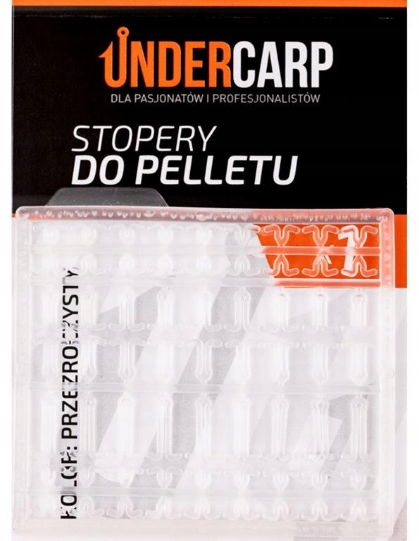 UnderCarp Stopery do Pelletu Przezroczysty