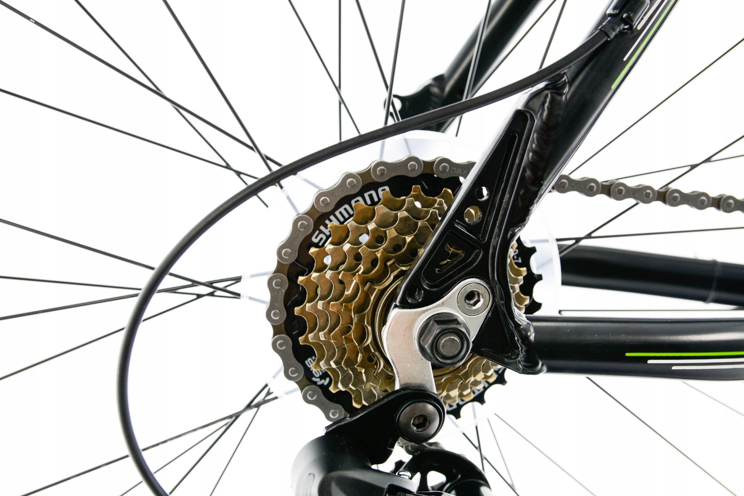 Solidny Aluminiowy Rower SPARTACUS CROSS 2.0 _ Grafit _ 21 Model CROSS 2.0