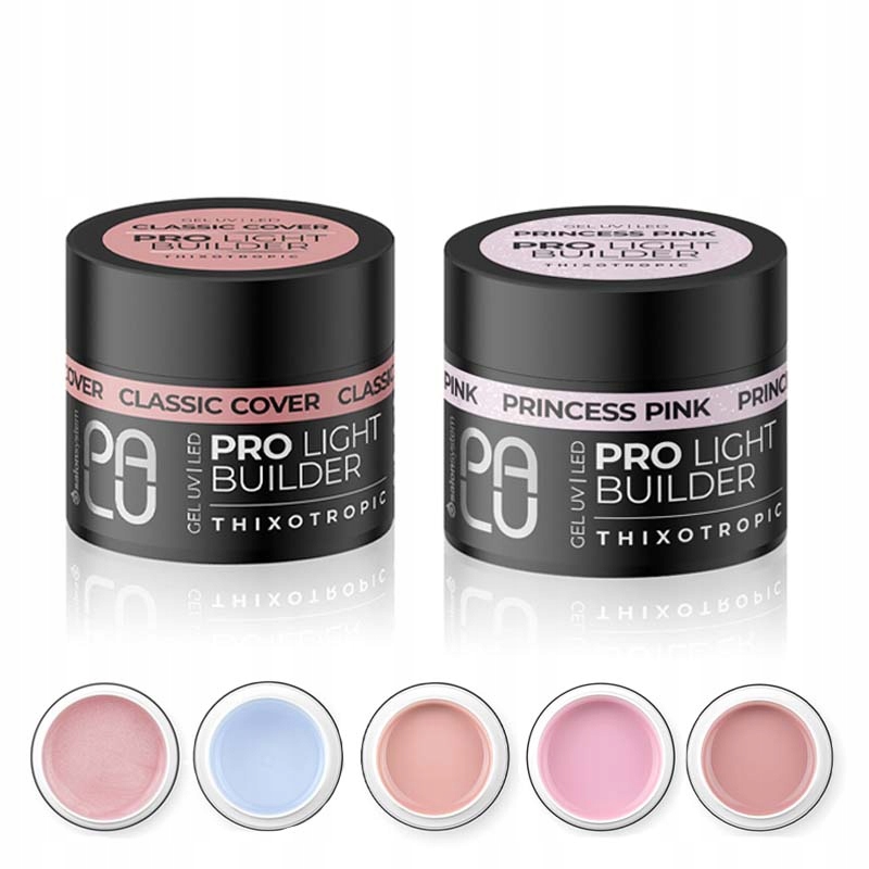 

Palu Builder Gel Pro Light 12g 1+1 Wybór Kolorów