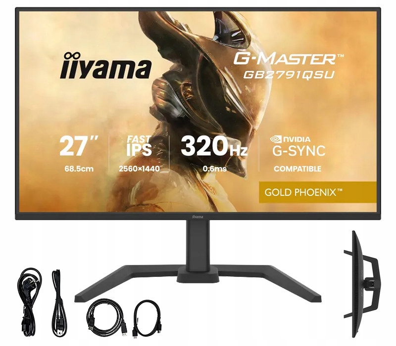 Monitor iiyama G-Master Gold Phoenix GB2791QSU-B1 27 FastIPS Wqhd 320Hz