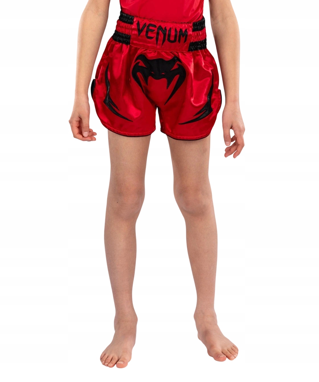 spodenki dla dzieci muay thai venum inferno 12LAT Czerwony