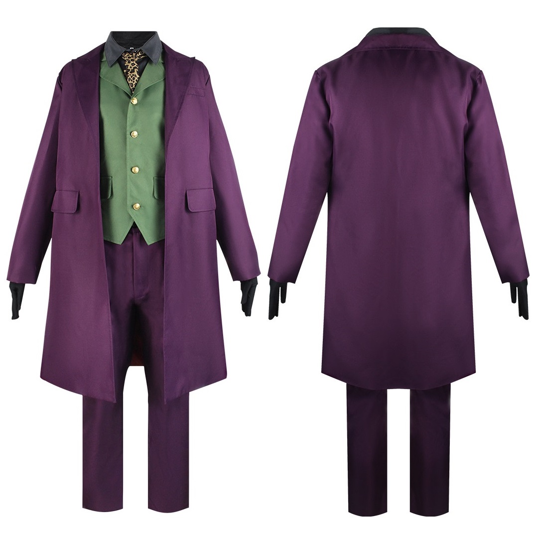 Kostým Převlek Joker Klauna Cosplay Halloween Xs S 158 164