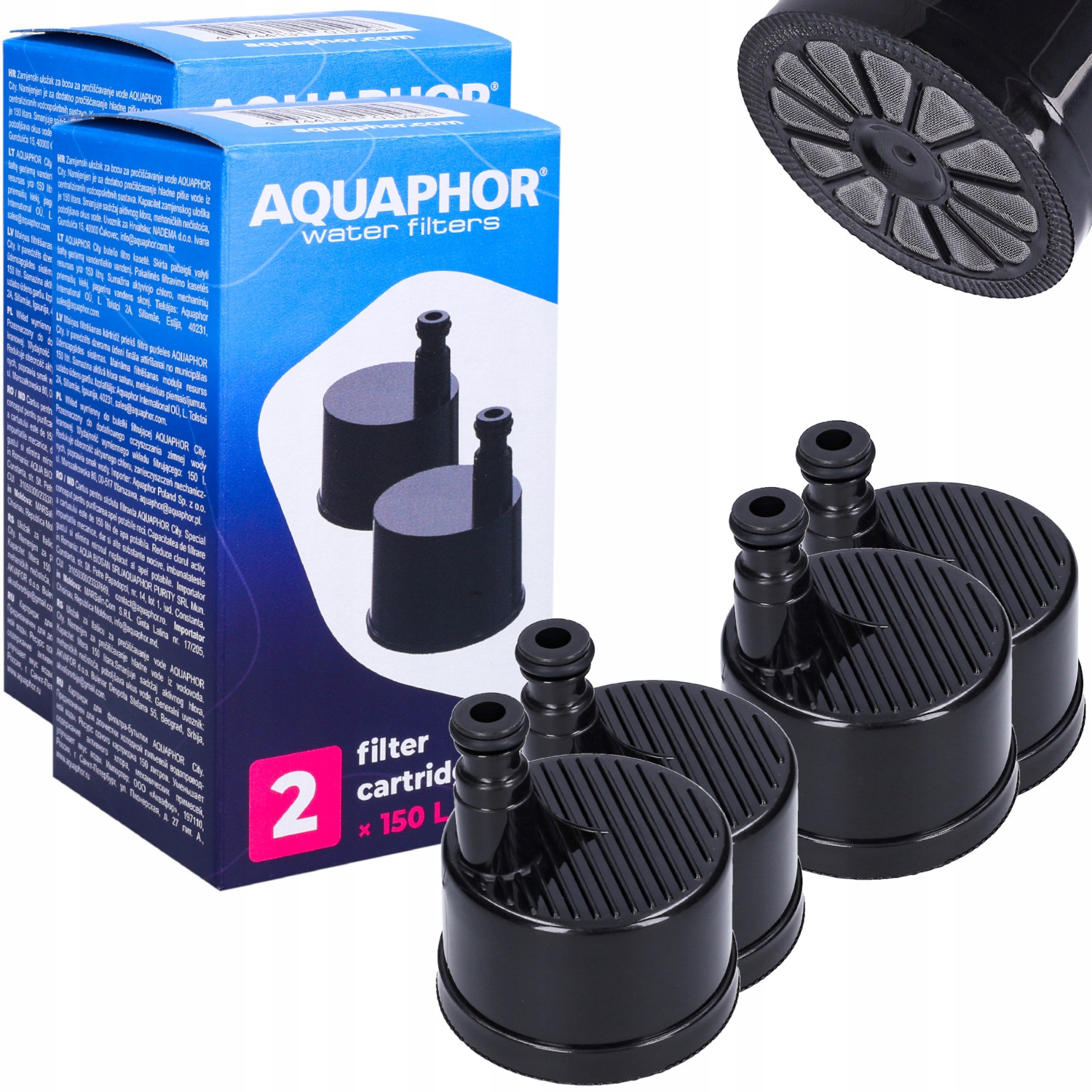 

Wkład filtr do wody do butelki Aquaphor City 4 szt