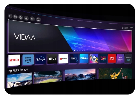Telewizor Hisense 43A6K 43" 4K UHD Smart TV LED System dźwięku 2.0
