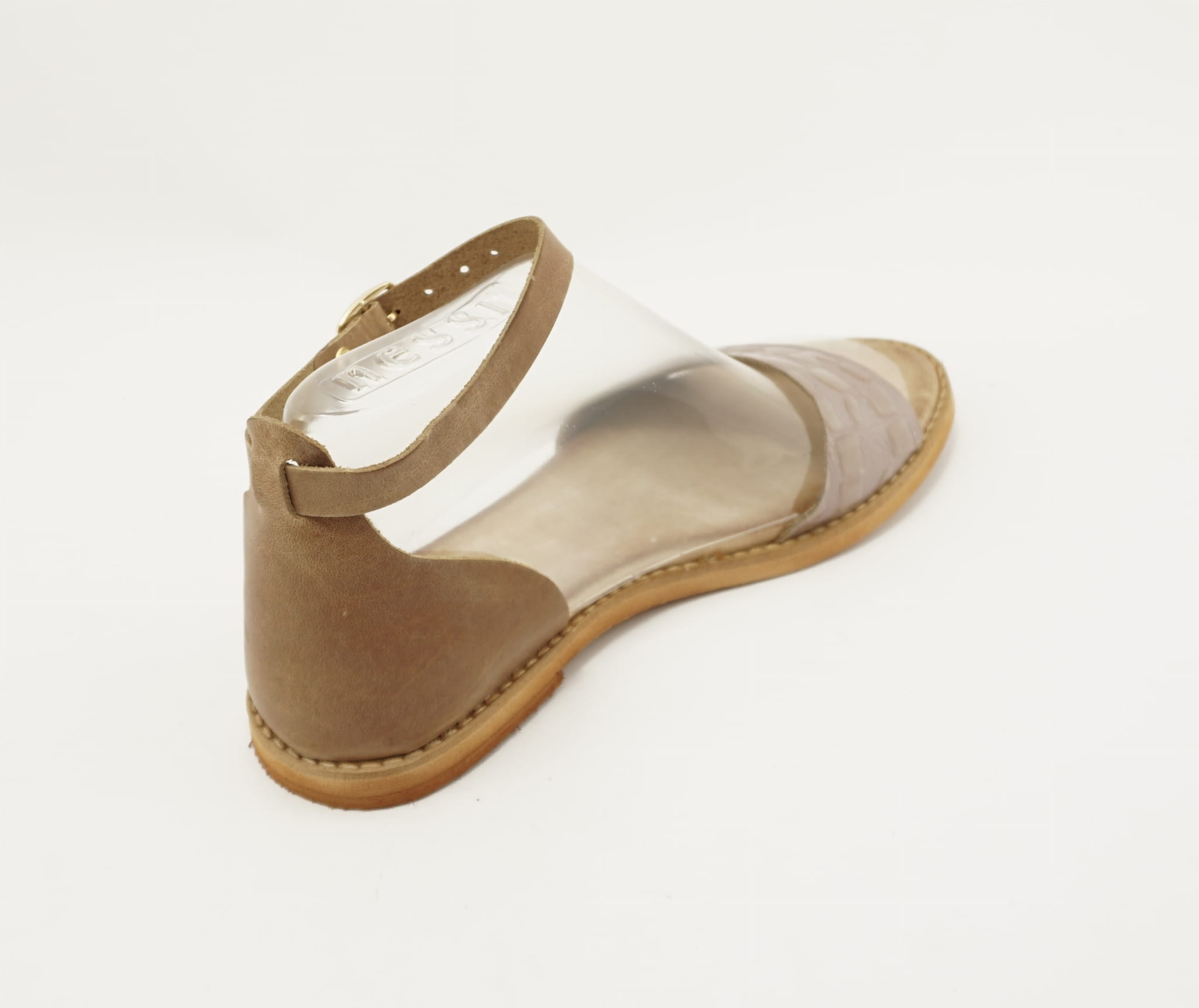 Sandały Nessi 21382 camel fiolet Rozmiar 36 Rozmiar 36