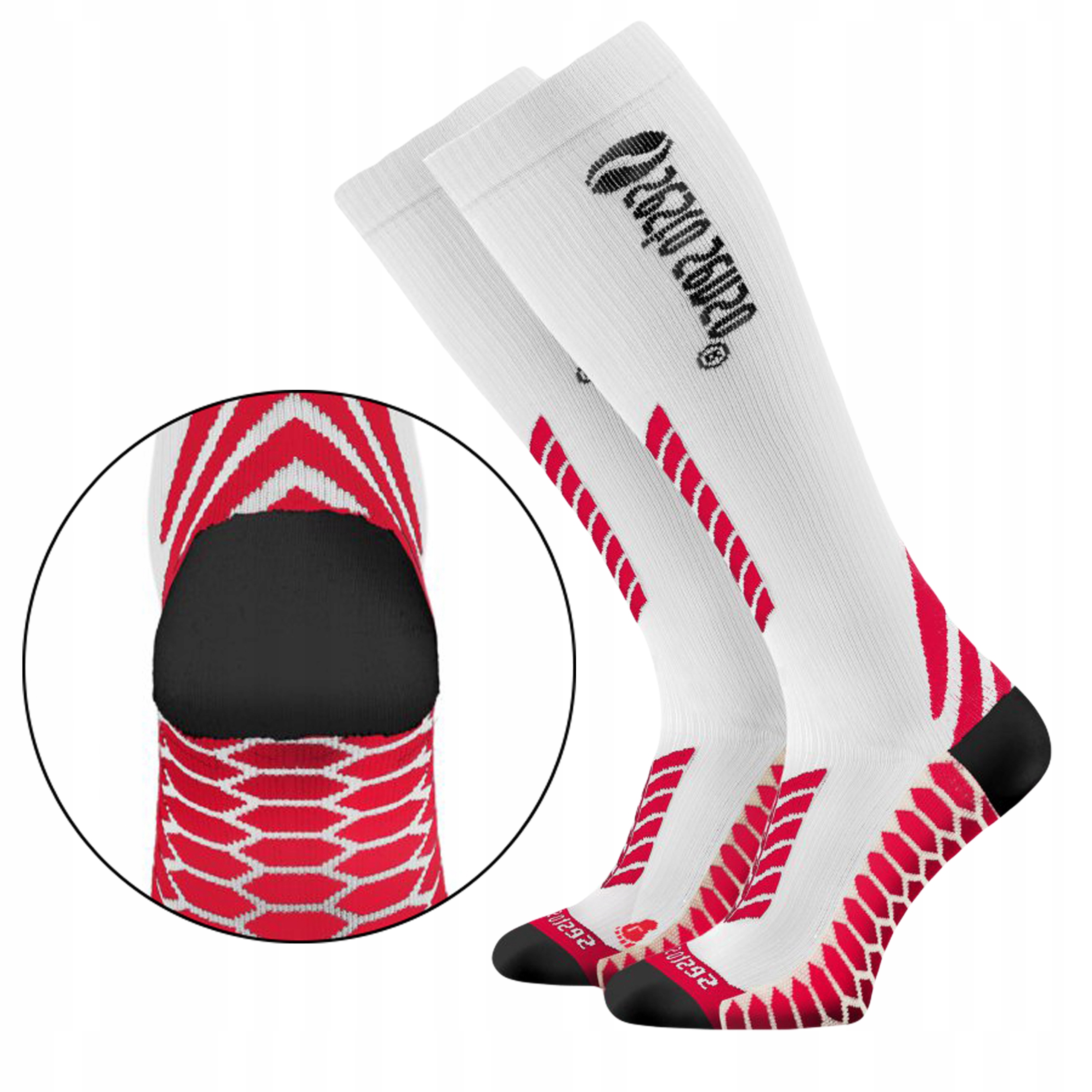 

Sesto Senso Skarpety Kompresyjne, białe, 43/47