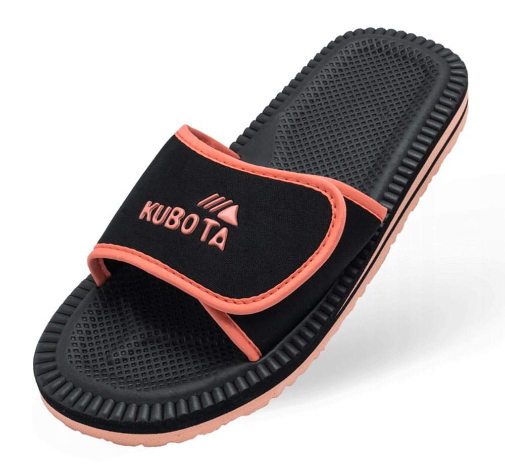 

Klapki damskie Kubota Rzep Black Pink r. 39