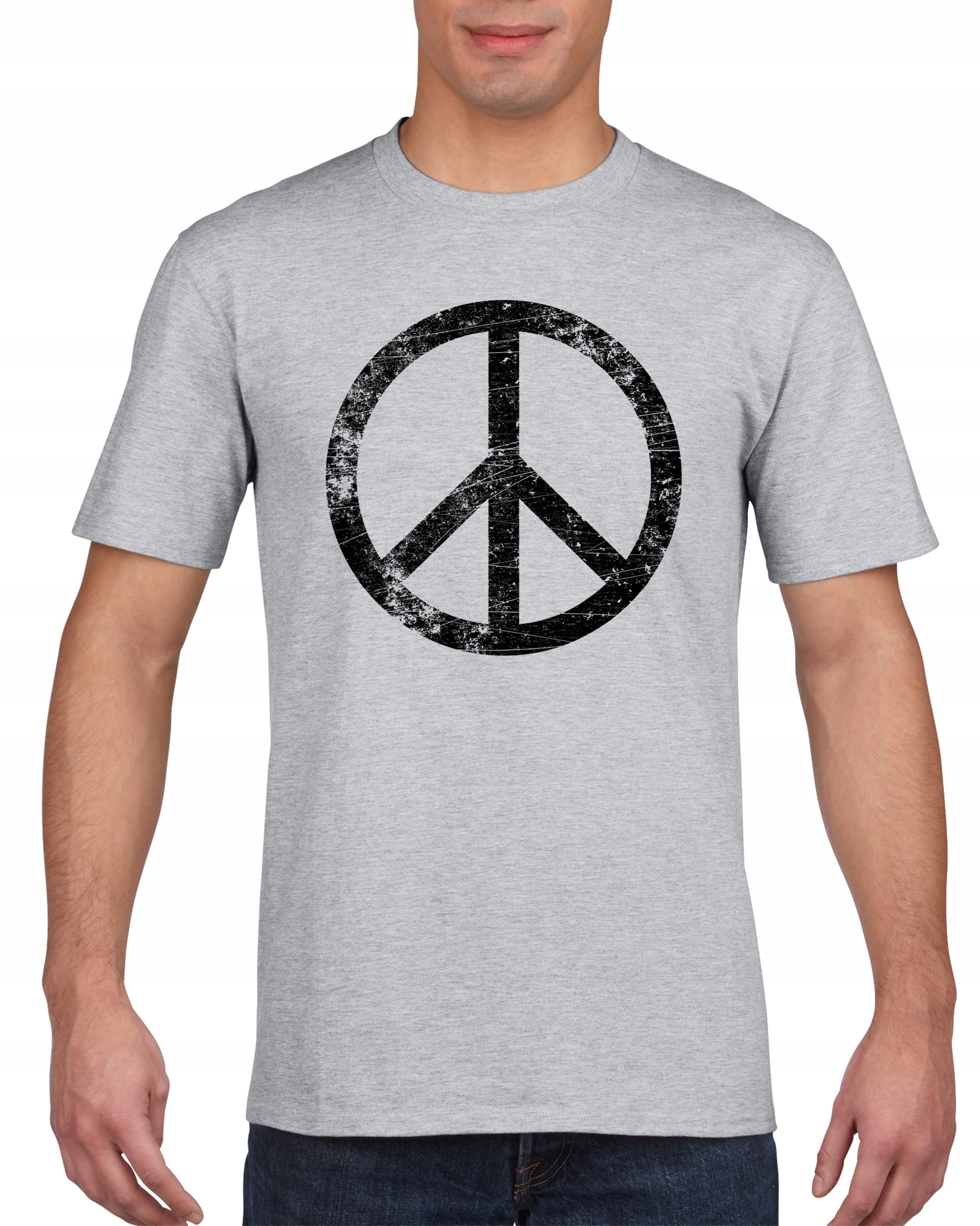 

Koszulka męska Peace Love Pacyfa L