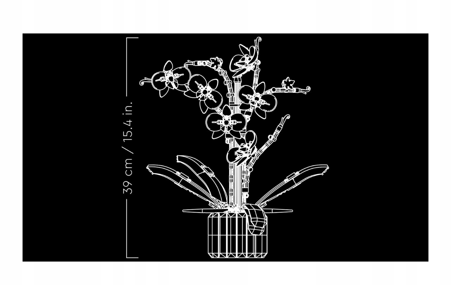 KLOCKI LEGO ICONS 10311 ORCHIDEA Marka LEGO