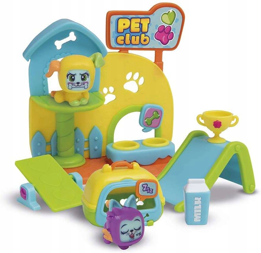

Moji Pops Zestaw I Like Pets Domek 2 Figurki