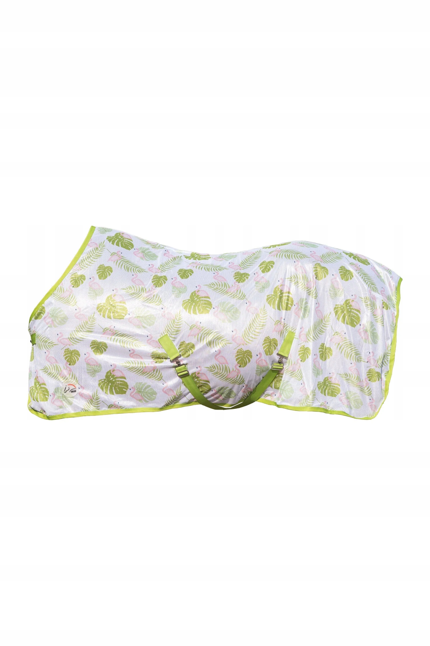 Deka pro koně Hkm Flamingo s potiskem plameňáci monstera 165