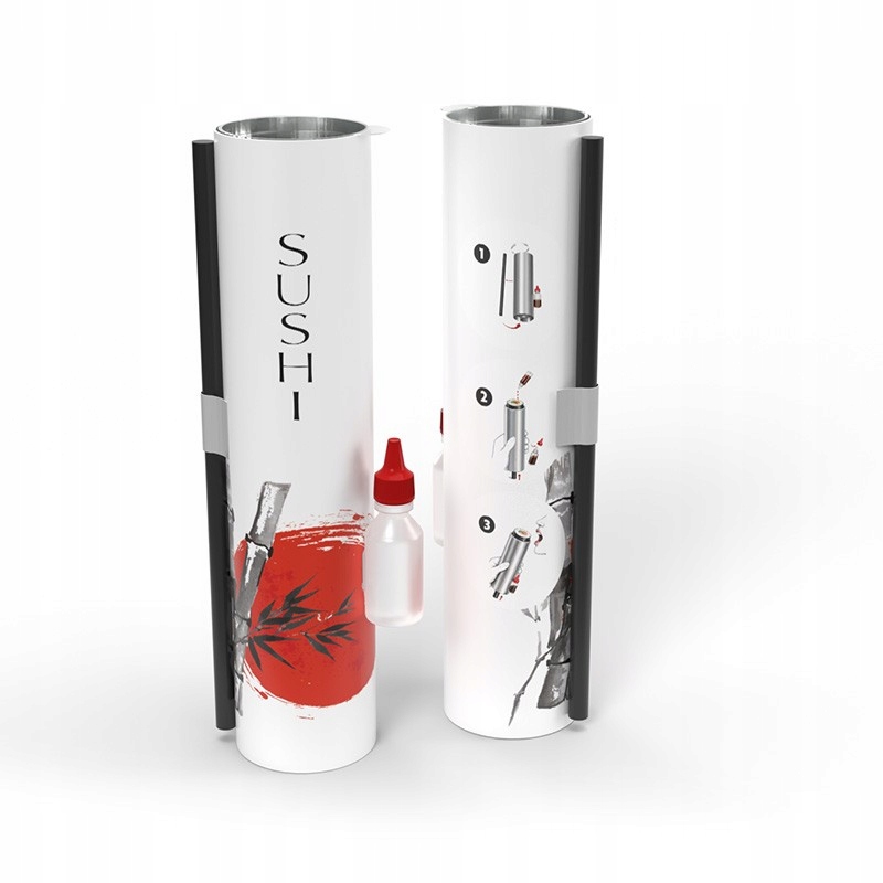 Tuba na rolku sushi Push’Eat Tubes – balenie na sushi 200 mm/55 mm 90 ks