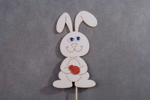 Wycinanka: ZAJĄC pik