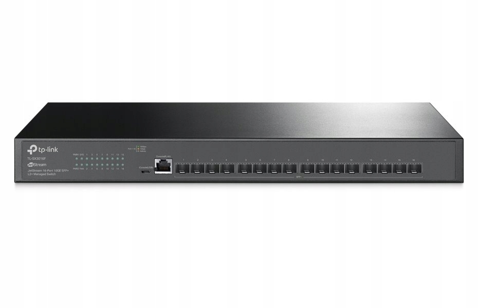 TP-Link TL-SX3016F JetStream 16-Port 10GE Sfp+ L2+ Managed Switch/ 16× 10
