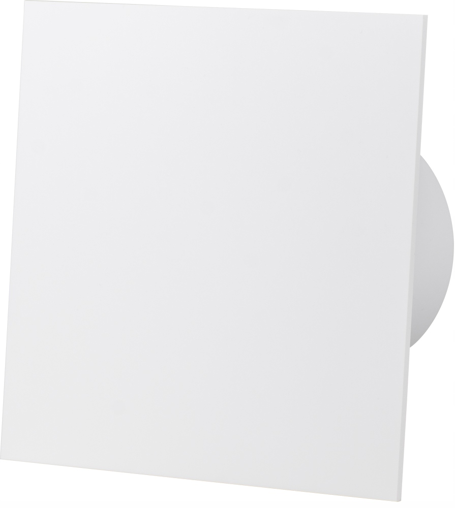 Ventilátor Panel Bílý Lesk Zpožděný Časový Spínač Fi 125