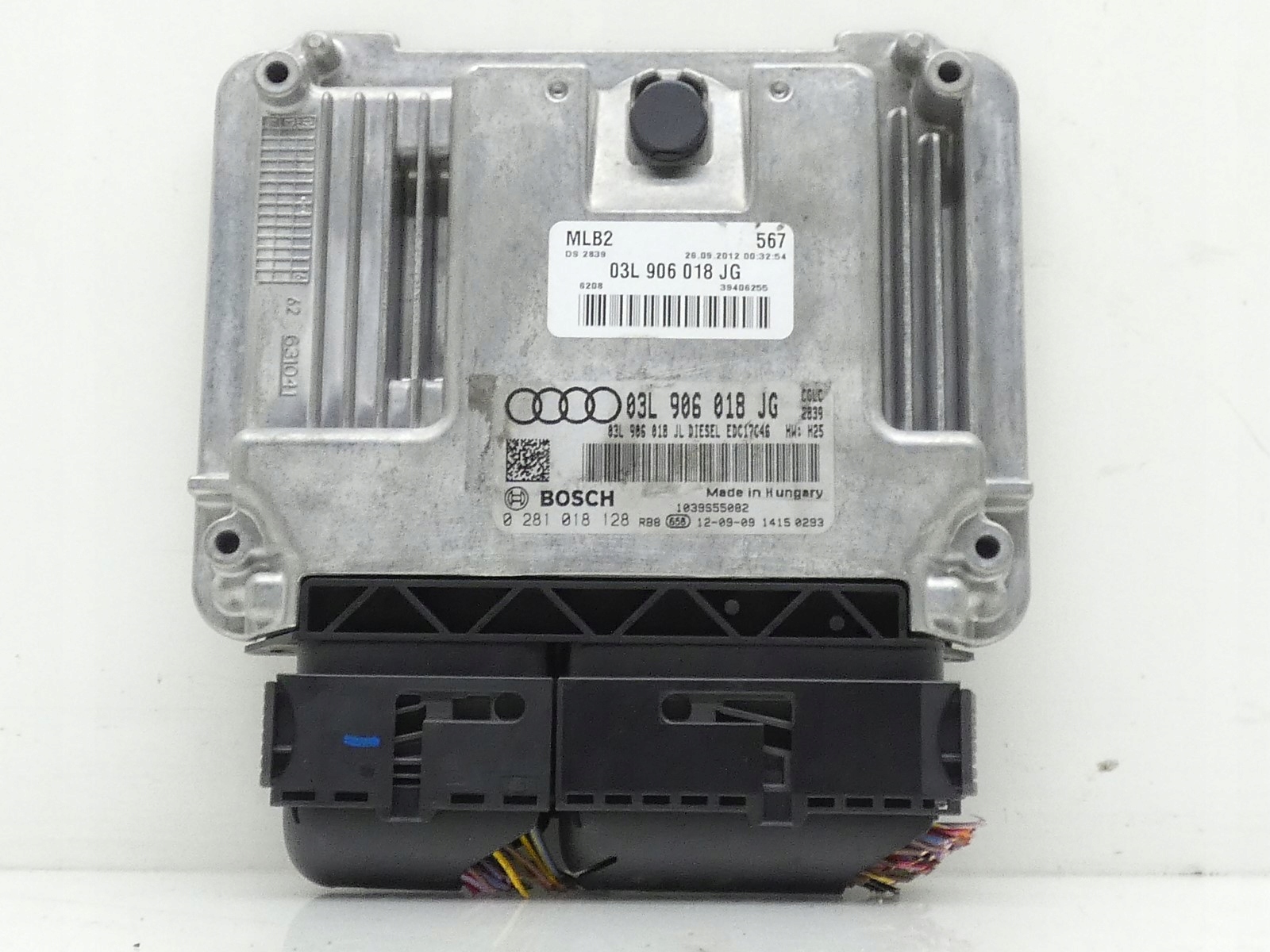 control unit computer of the engine AUDI A4 B8 A5 8T LIFT 2.0 TDI CGL 03L906018JG