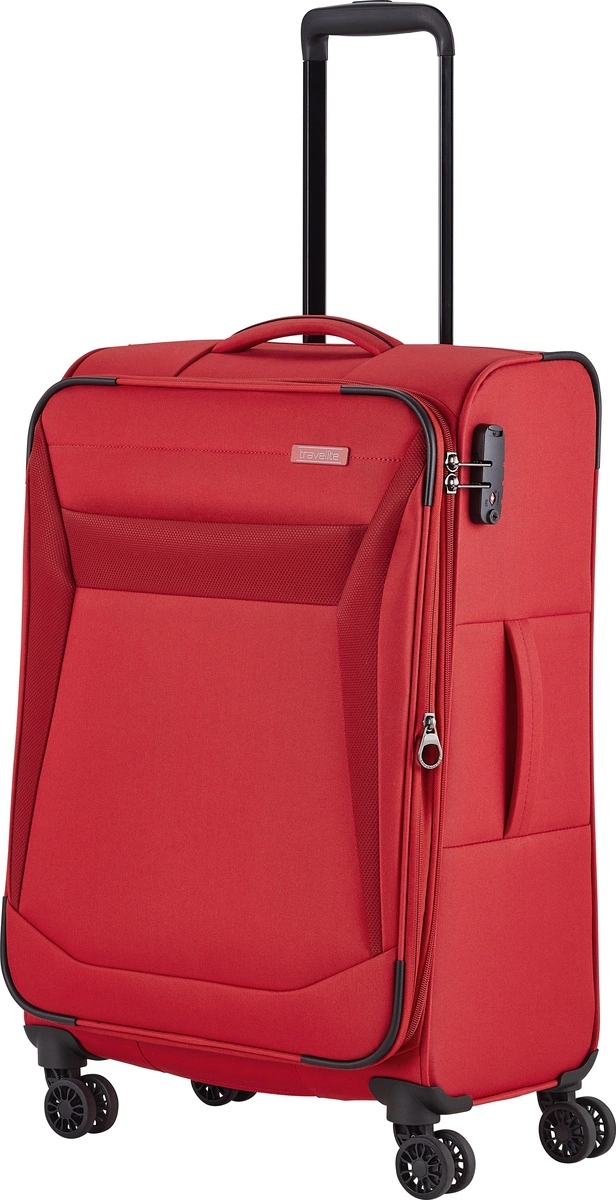 Walizka średnia Travelite Chios 67 cm czerwona