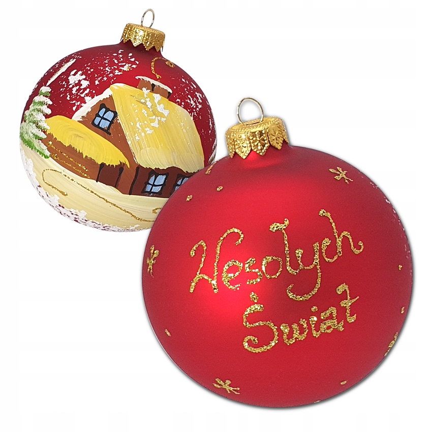 

Bombka Z Imieniem kilka kolorów dedykacją 10cm