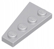 

Lego Light Bluish Gray Wedge 4x2 Prawy 41769 1szt