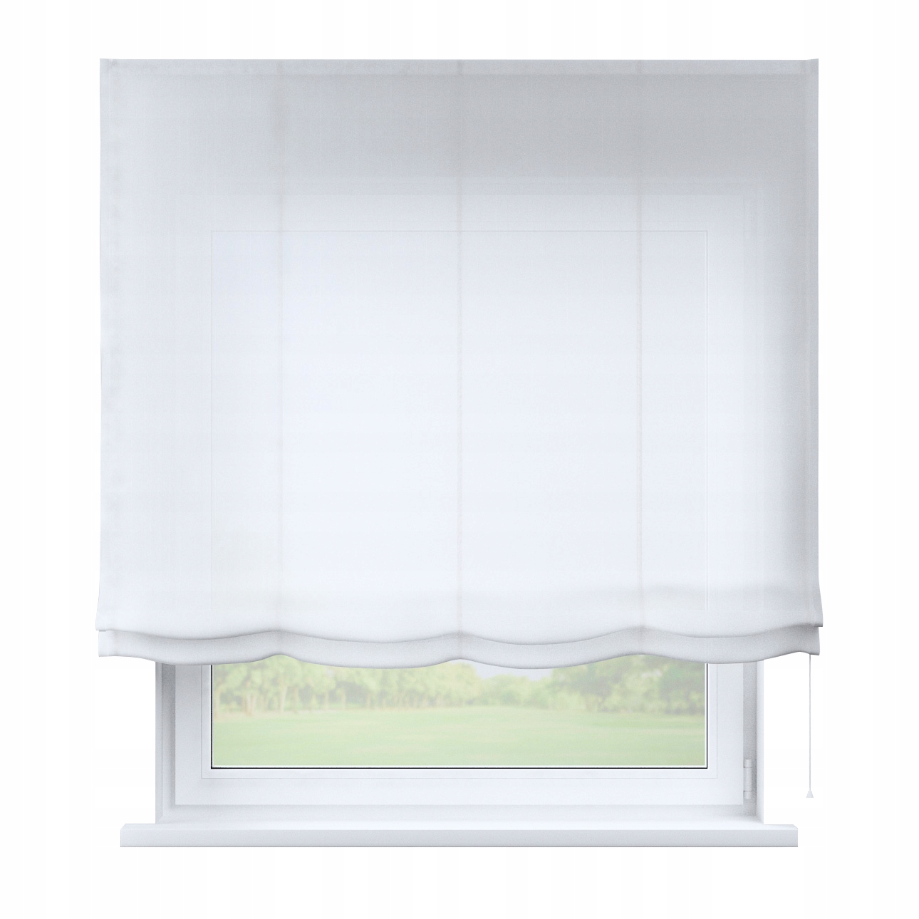 Hotová rímska roleta Benátky 130x170 cm biela