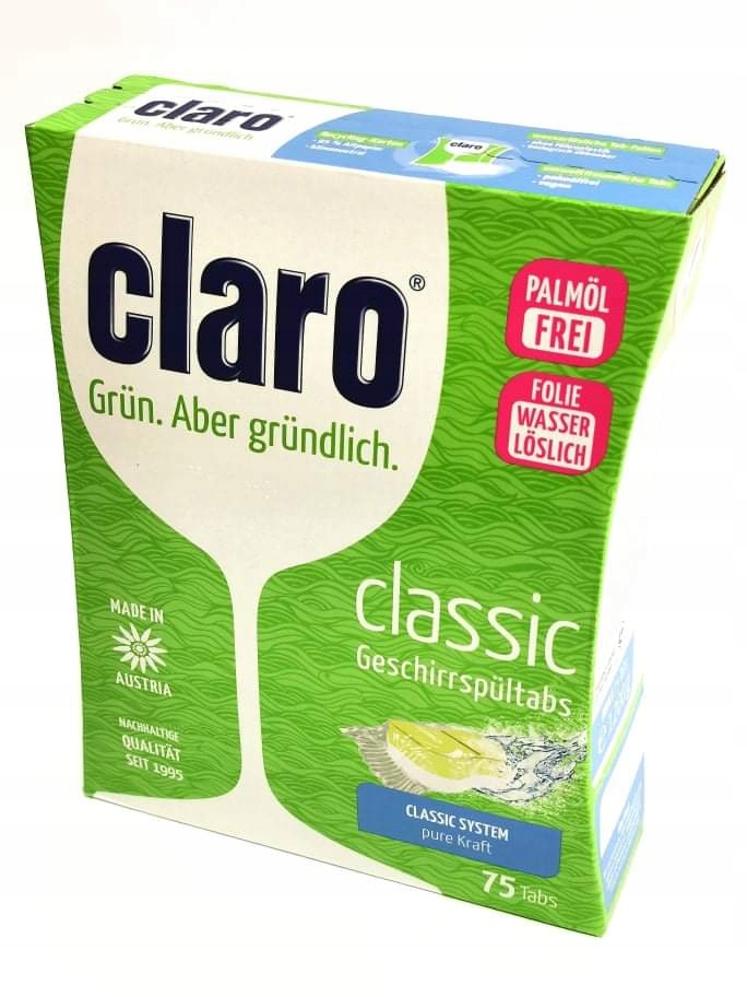 

Claro Classic Tabletki Do Zmywarki 75