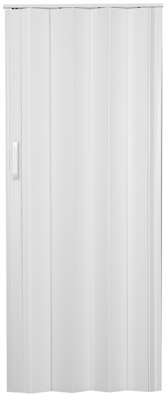 DRZWI HARMONIJKOWE PRZESUWNE PVC PRZYLGOWE ST2A CZARNE 83 CM Szerokość drzwi 81 cm