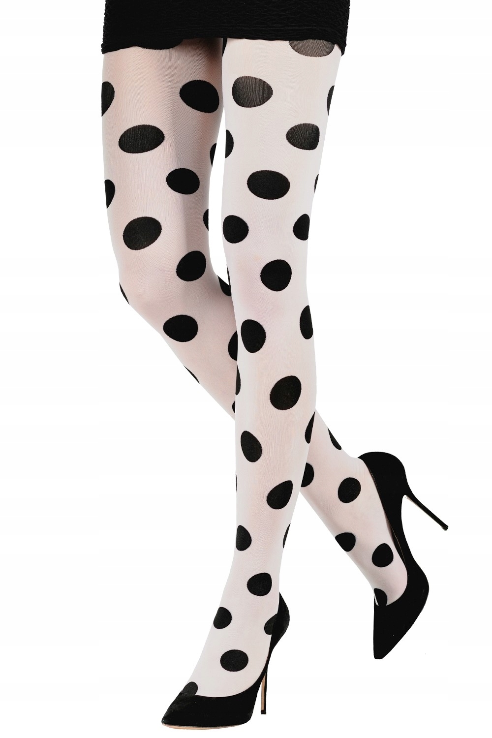 KOLOROWE RAJSTOPY WZORZYSTE 60 DEN POLKA DOTS