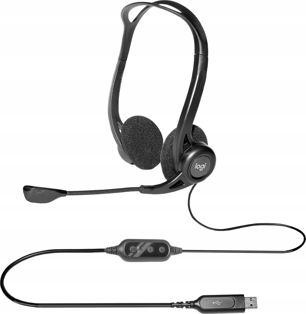 Sluchátka přes uši Logitech PC960