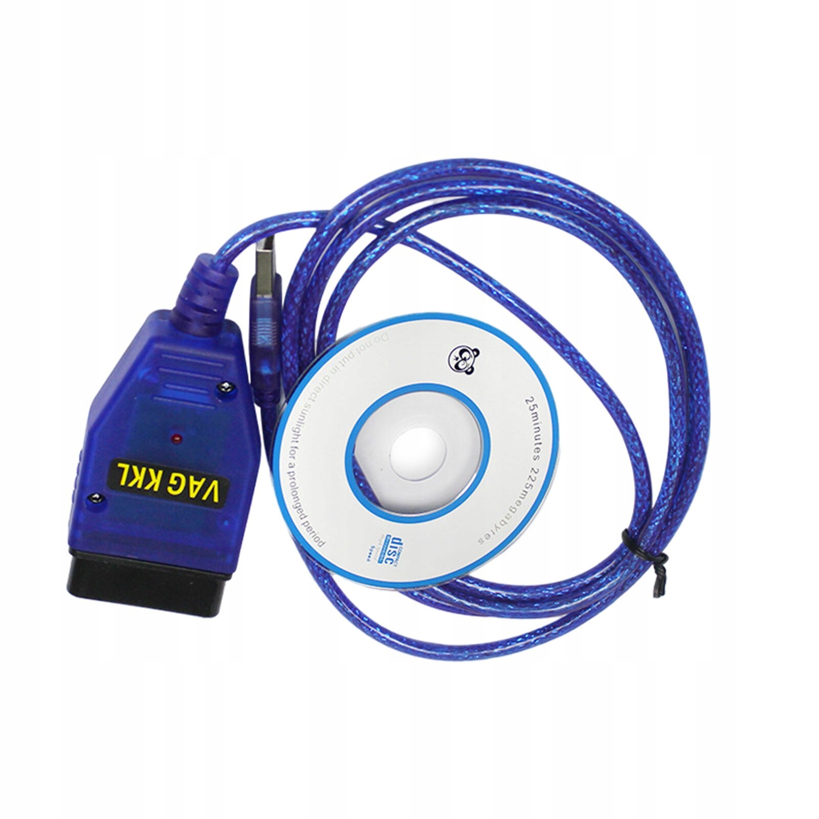 Vag409. 1 KKL VAGCOM OBD2 CH340 чіп сканер кабелю U