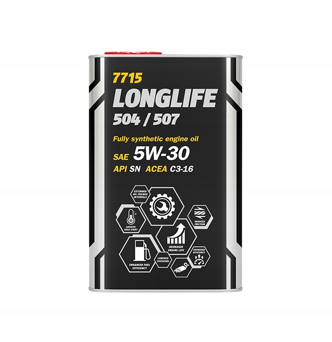 

Olej Mannol Oem 5W30 5L 504.00 507.00 Audi Skoda