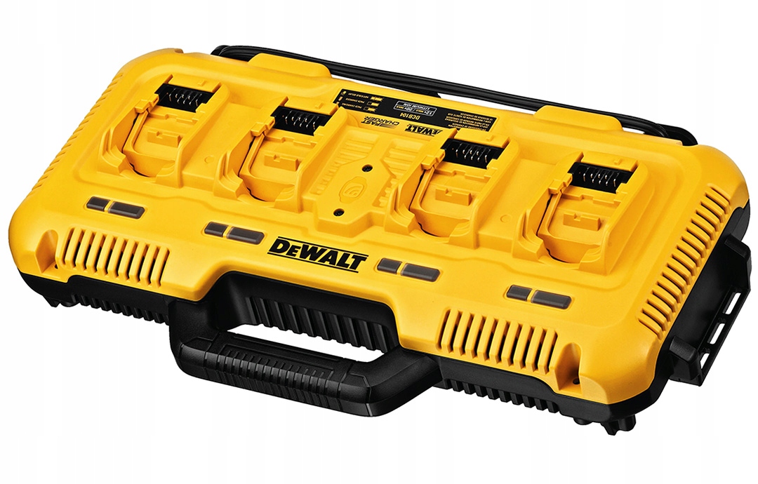 

Ładowarka 4 portowa 10,8-18V 8A DeWalt DCB104 fast