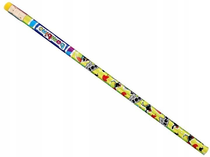 

Ołowek Okrągły Z Gumką Hb Bambino (01673)