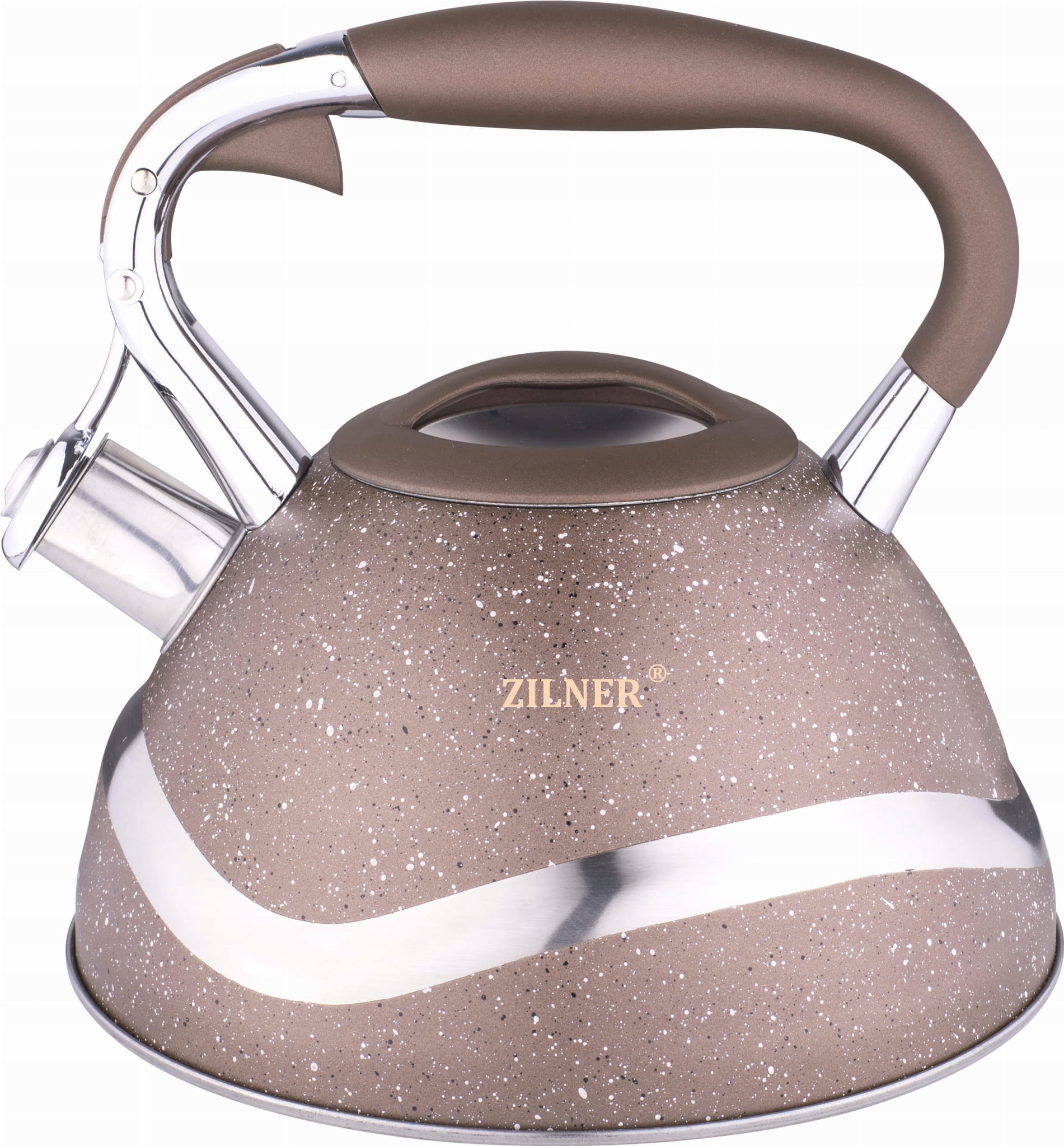 

Czajnik z gwizdkiem Zilner 3L Brązowy ZL-5701