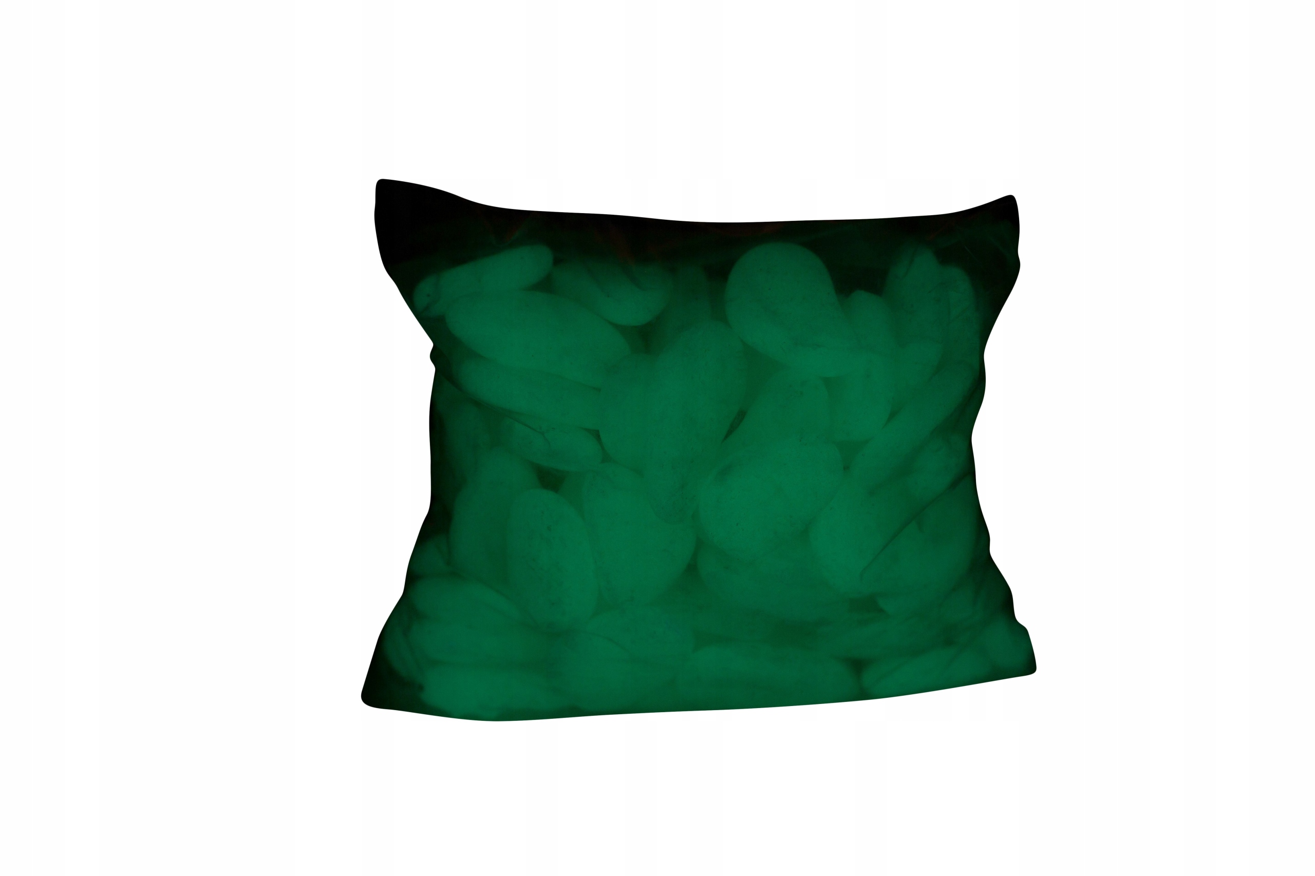 Kameny svítící ve tmě tyrkysové 1kg smalt ne pryskyřice