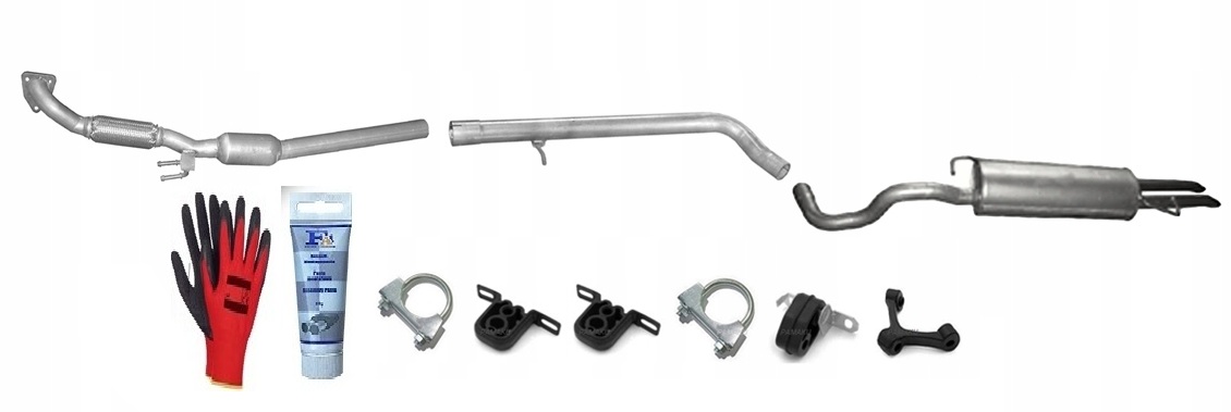 Vw Bora 1.9 TDi (1998-2005) Sedan Kombi Výfukový Systém bonus