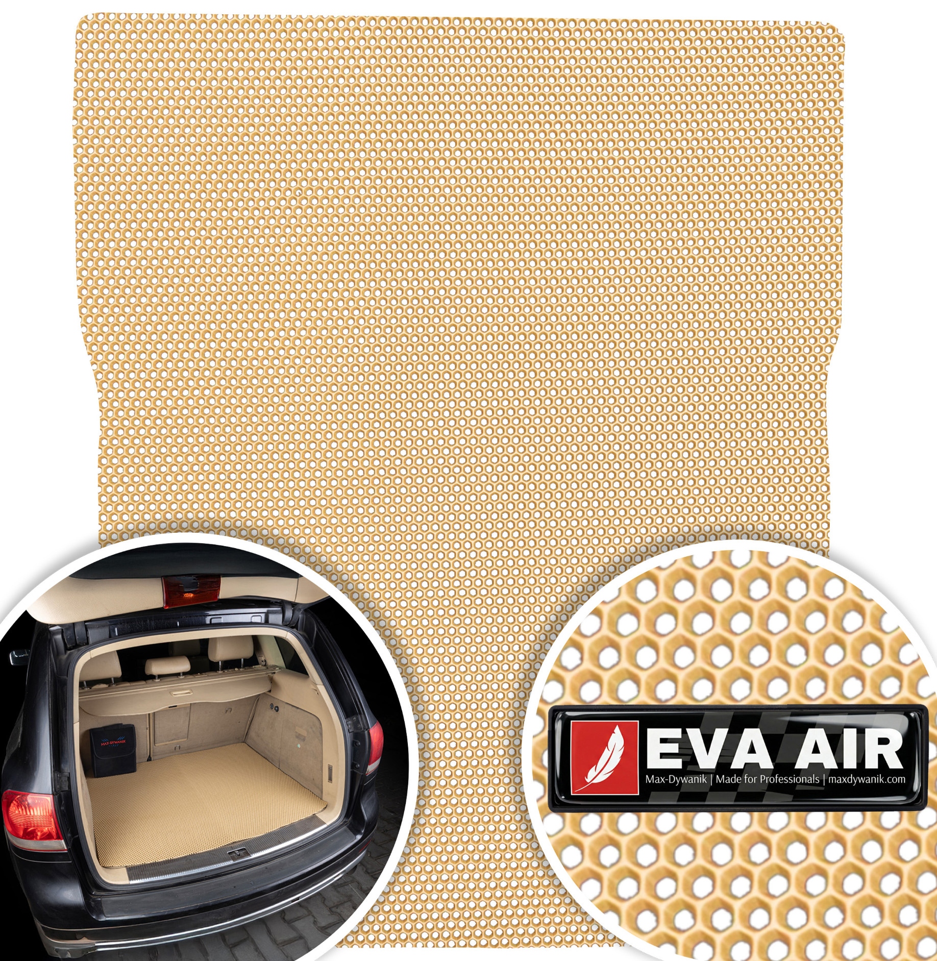 Mitsubishi Pajero III Long 00-06 Vložka do zavazadlového prostoru Eva Air Honey