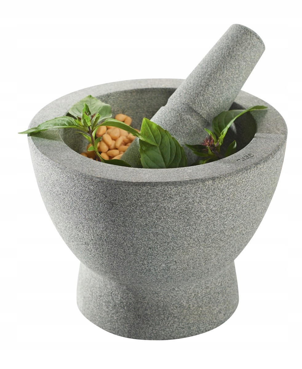Hmoždíř Gefu Crunchy G-35320 granit 2v1 mísa 17 a 10,5 cm 4 kg