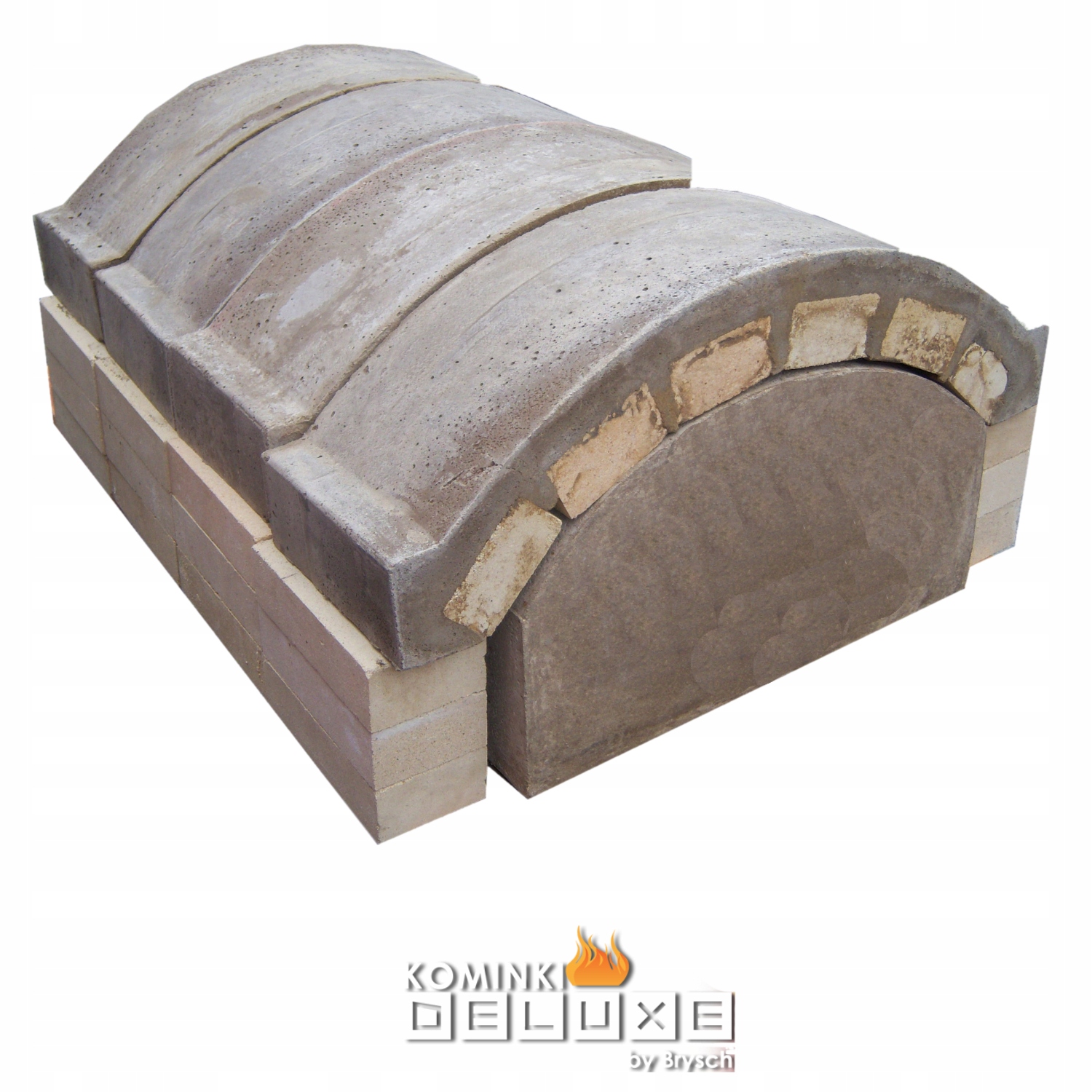 Piec CHLEBOWY Piec do PIZZY OPALANY DREWNEM 60X90 Marka Kominki Deluxe