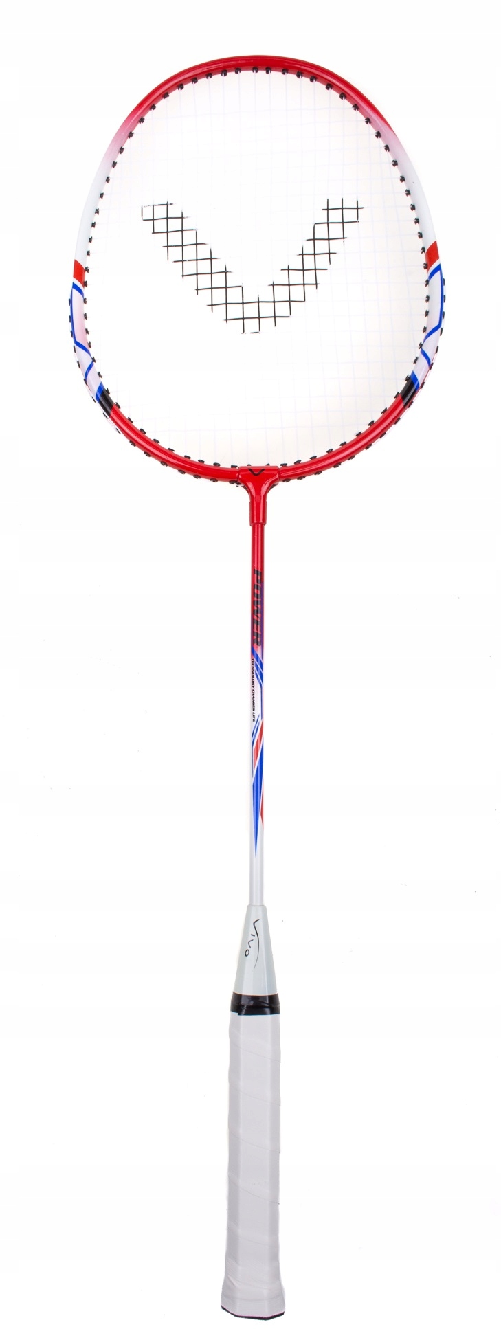 Badminton Vivo rakietka Power red blue white