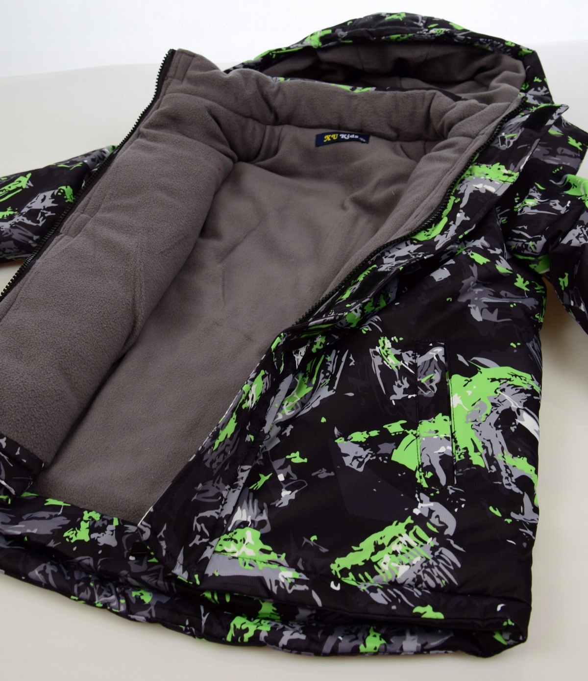 KOMBINEZON ZIMOWY j-266C DWUCZĘŚCIOWY POLAR r. 104 Rękaw długi rękaw