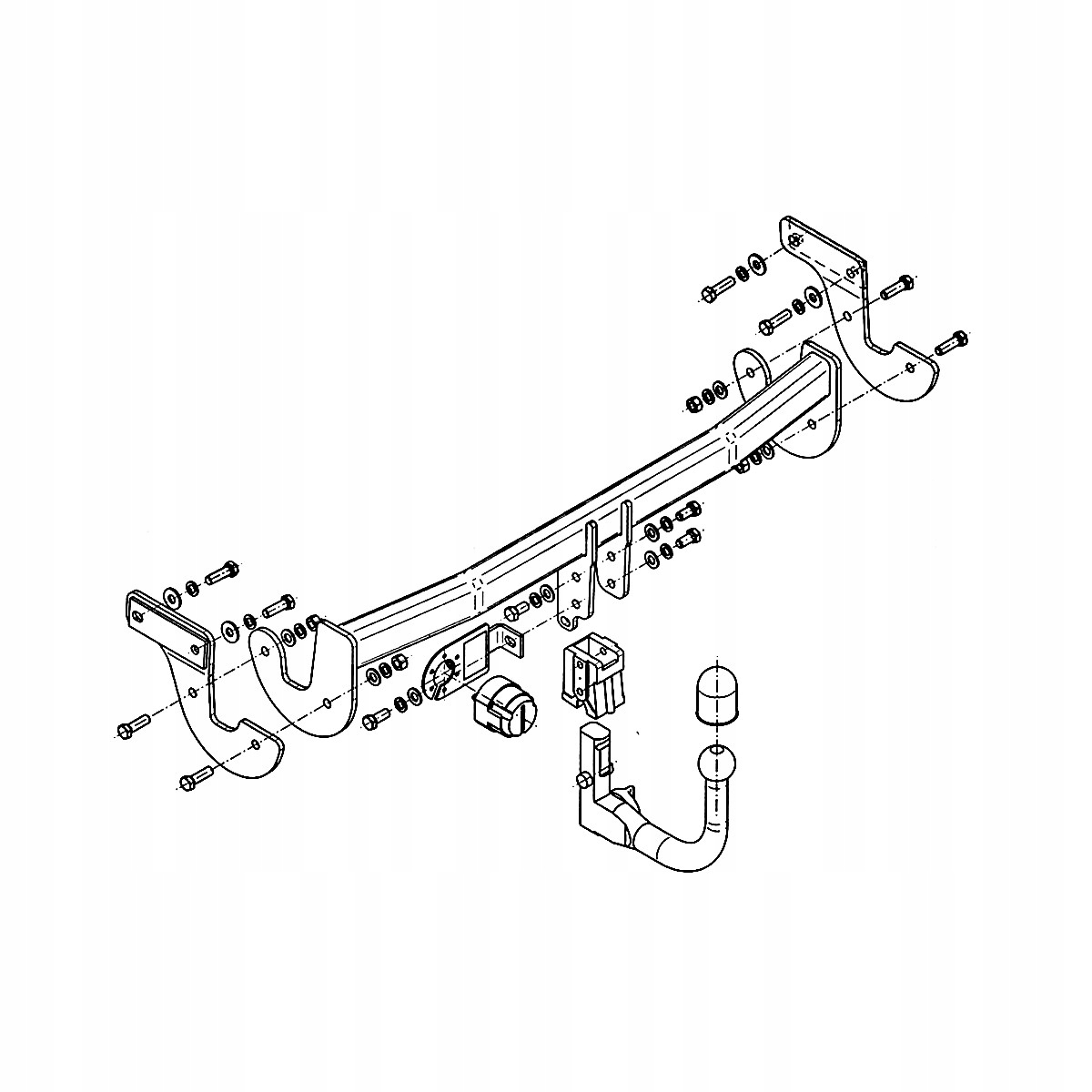 Hak Wypinany do Hyundai i40 I VF Kombi 11-19 MODUŁ WIĄZKA 13 PIN GRATIS Producent Steinhof