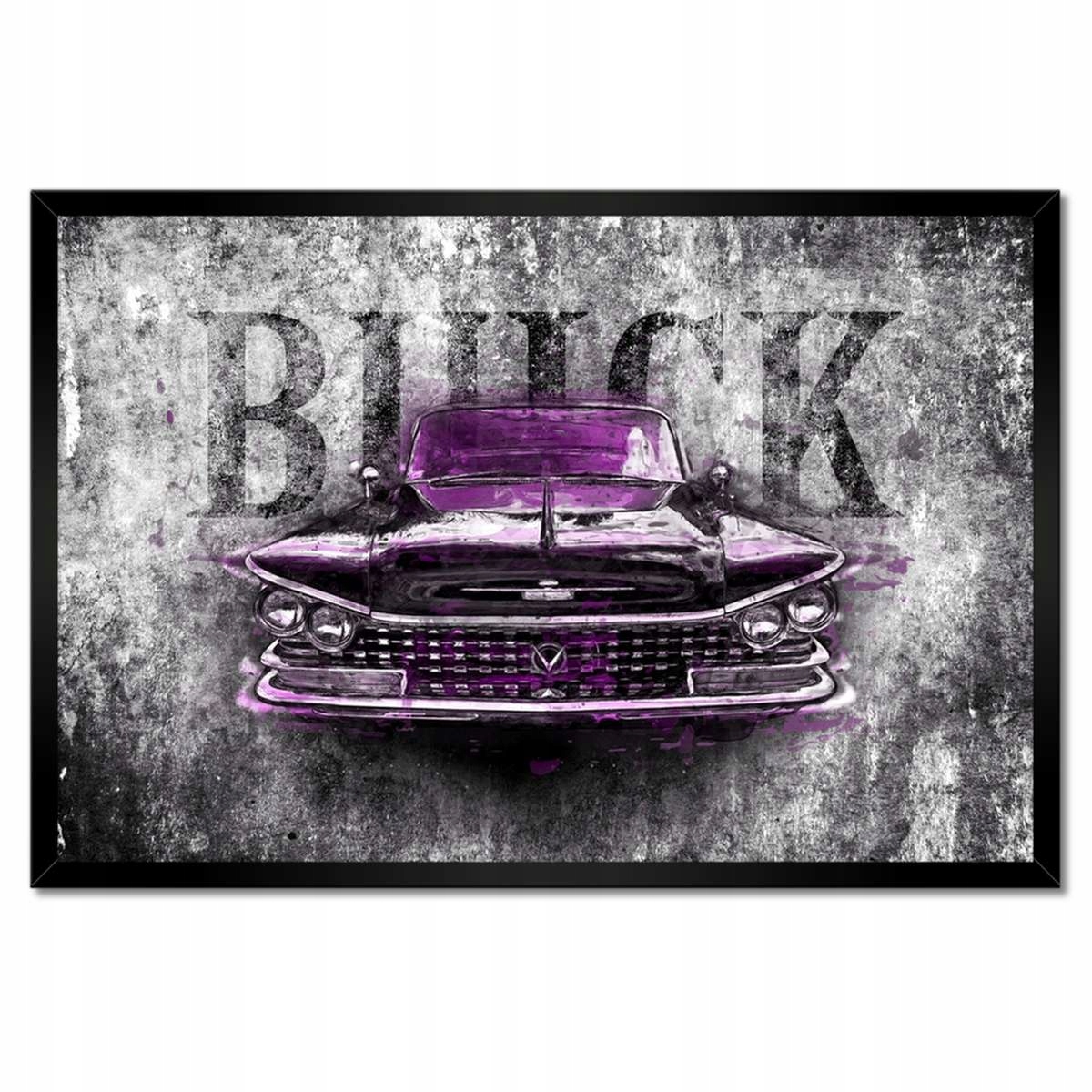 Plakáty v rámu 60x40 Fialový Buick
